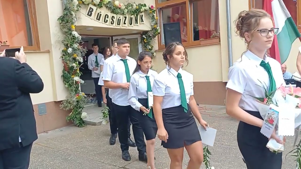 Tanévzáró és ballagás 2025. Tiszaalpári Árpád Fejedelem Általános Iskola