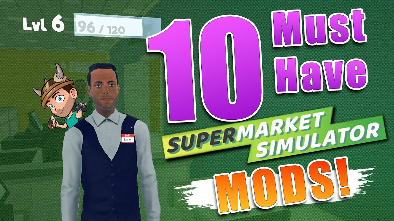 Моды для Supermarket Simulator, которые вам НУЖНЫ!