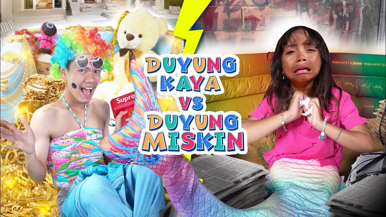 LEIKA DUYUNG MISKIN VS TOMPEL DUYUNG KAYA 😱 DRAMA PARODI LEIKA MISKIN VS KAYA TOMPEL