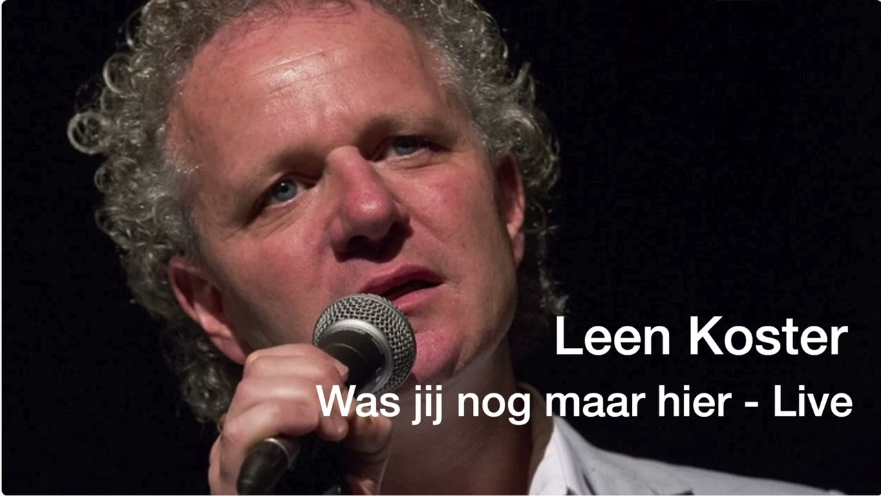 Leen Koster - Was jij nog maar hier - live tijdens uitvaartdienst 27-10-2022