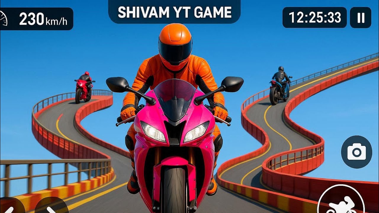 Insane Bike Racing Gameplay | Dangerous Tracks & High Speed Action