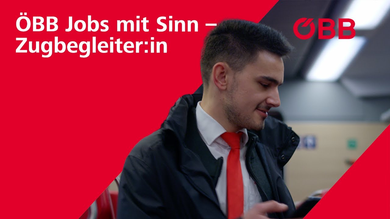&Ouml;BB Jobs mit Sinn &ndash; Zugbegleiter:in