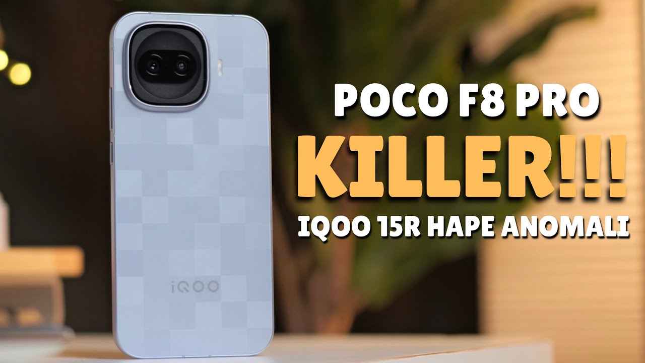 POCO F8 PRO KILLER!!? iQOO 15R DISKON PO 1 JUTA AUTO WORTH IT!? FULL REVIEW iQOO 15R 