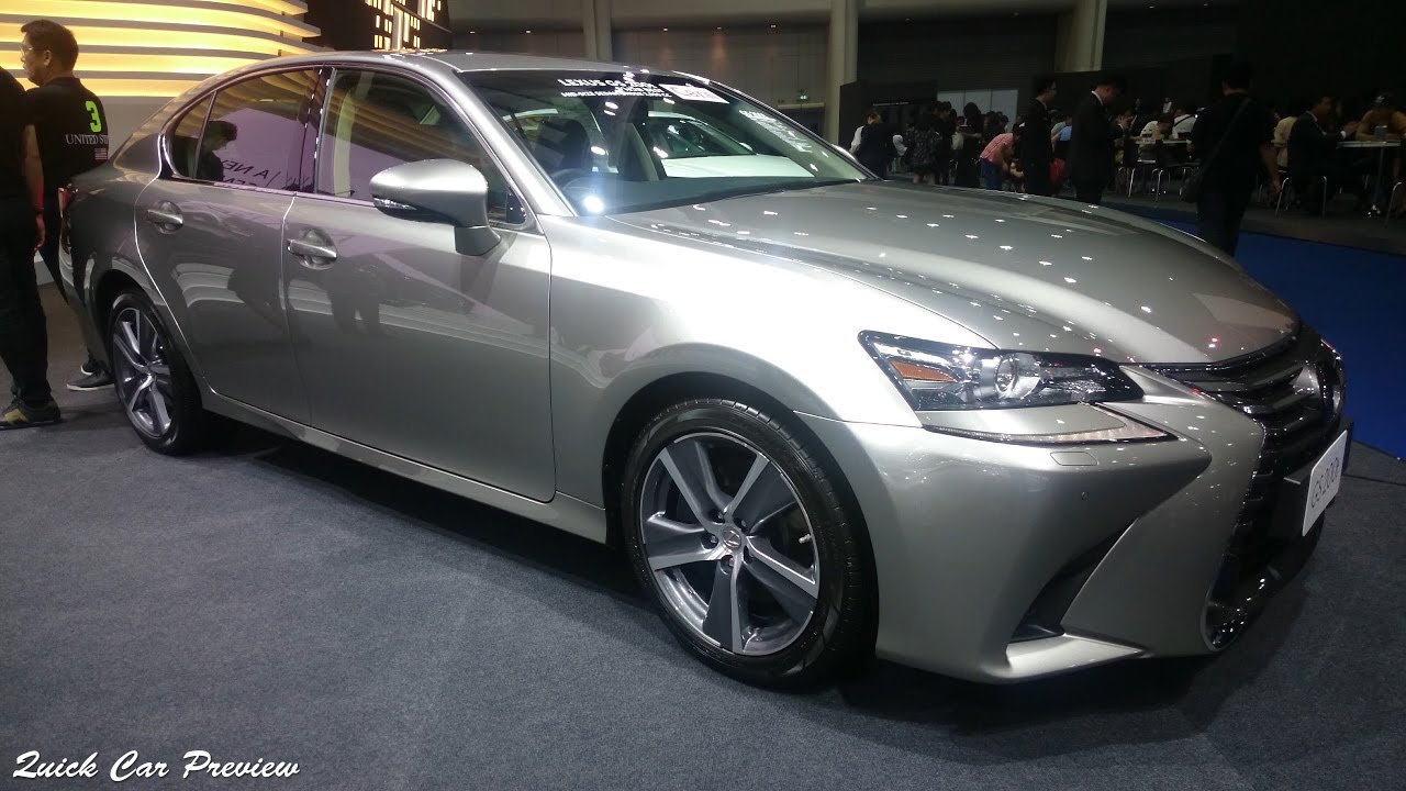 2017 Lexus GS200t Luxury Facelift | Walkaround