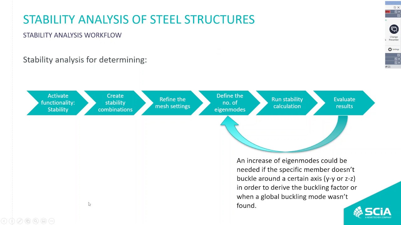 [EN] Analysis and design of a steel hall with SCIA Engineer - Part II