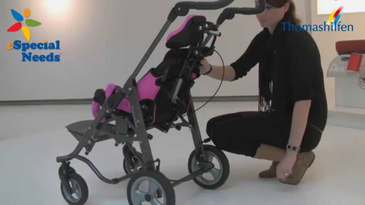 How to adjust the Thomashilfen tRide  - a stroller for special needs kids