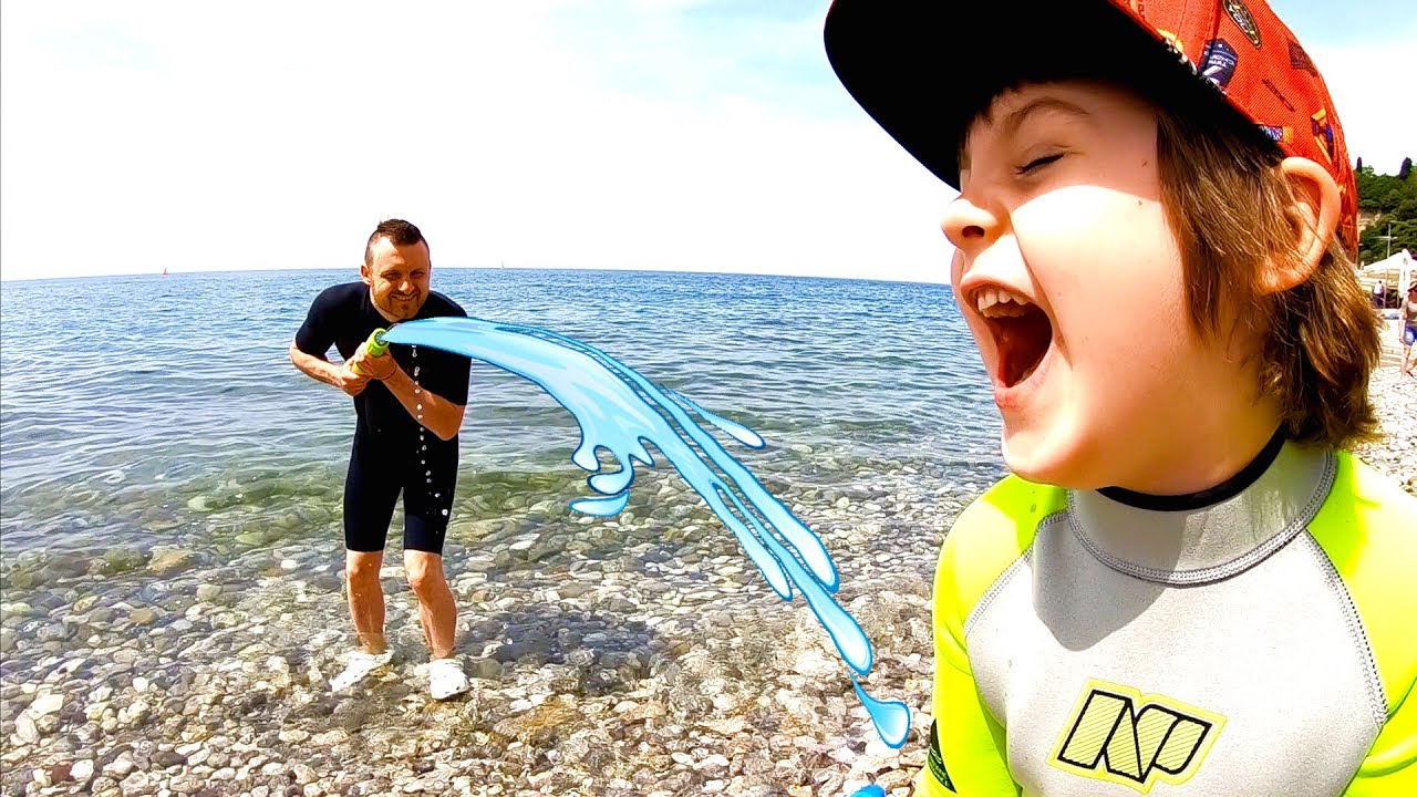 Sea Adventures & Sports Day | Play Football with Giant Ball | Learn Sports for Kids & Children