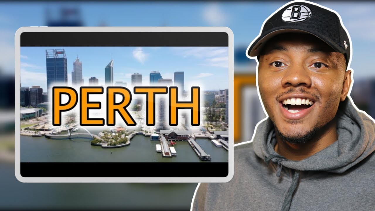 Very Beautiful City! AMERICAN REACTS To Perth Australia Tour