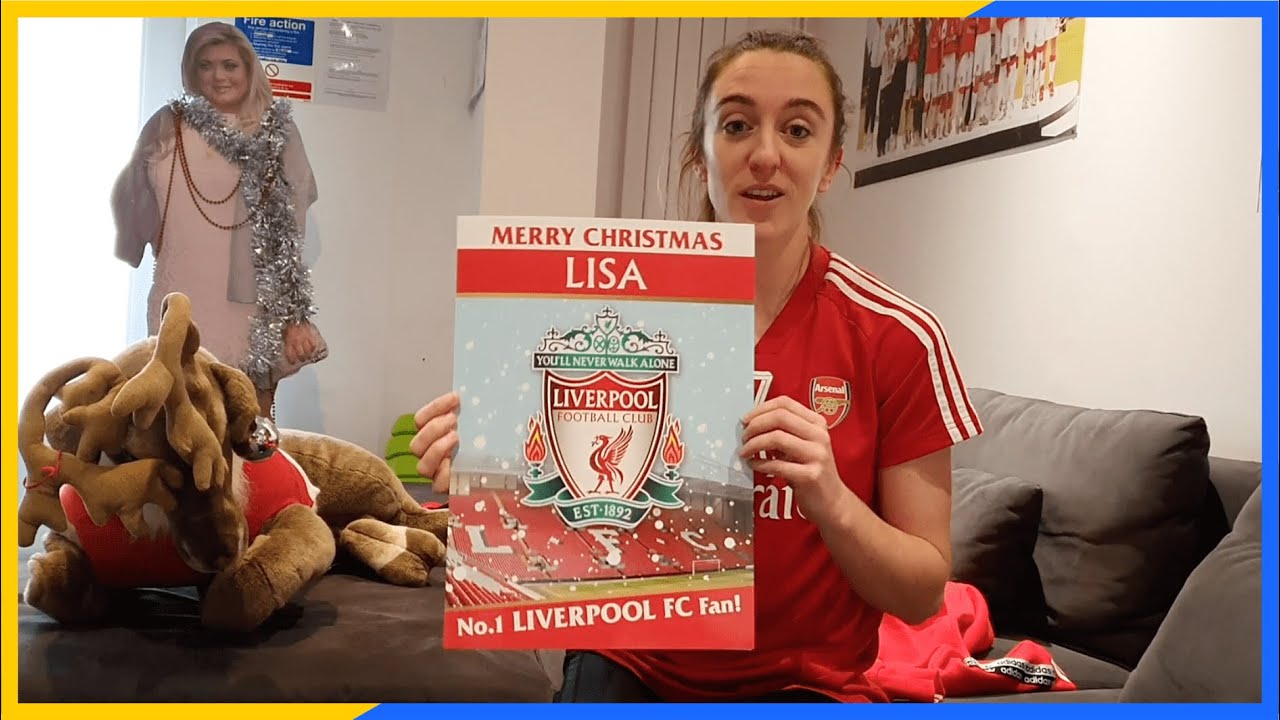 😮 THE BEST SECRET SANTA - EVER! Secret Santa with Arsenal Football team! #WhySoSerious