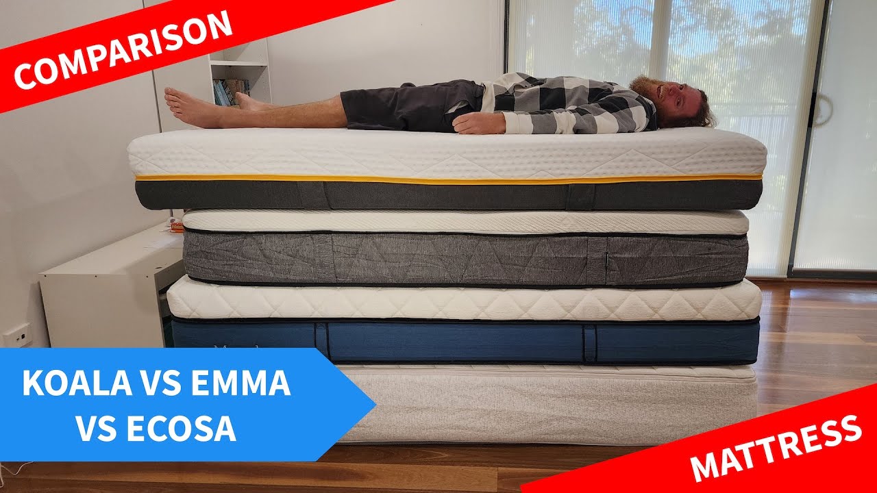 Ecosa vs Emma vs Koala Mattress Comparison: Which is Best