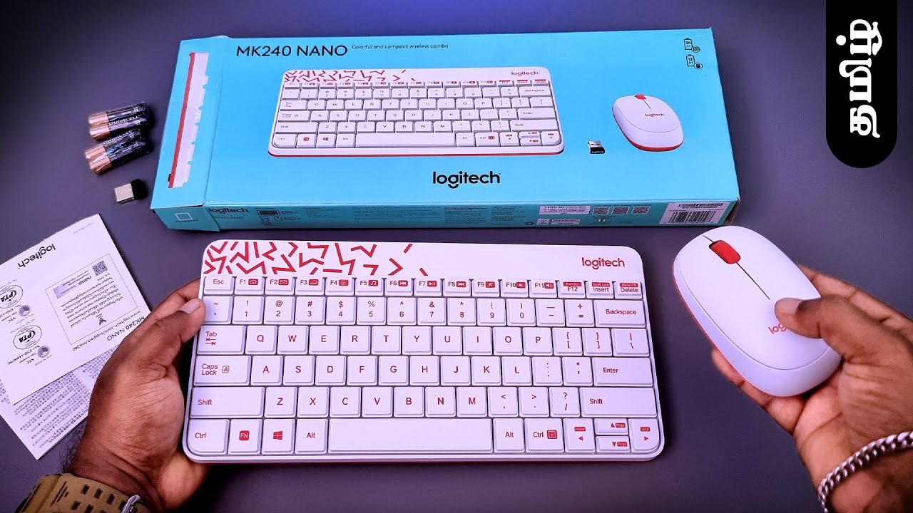 Logitech MK240 Nano | Wireless Keyboard & Mouse Combo - Unboxing & Review by Kumar