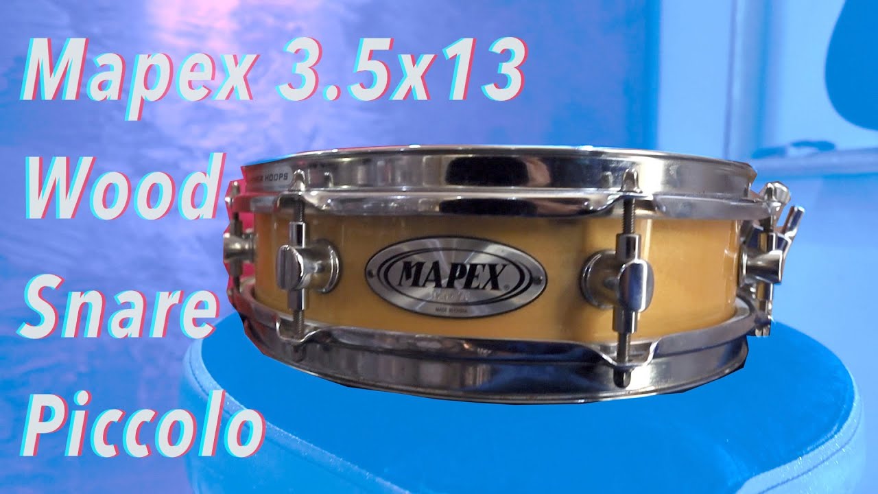 Mapex 3.5 x 13 Snare Piccolo | Review | Hugo Zerecero