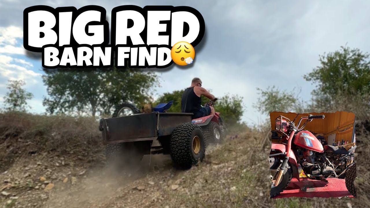 Honda Big Red Barn Find