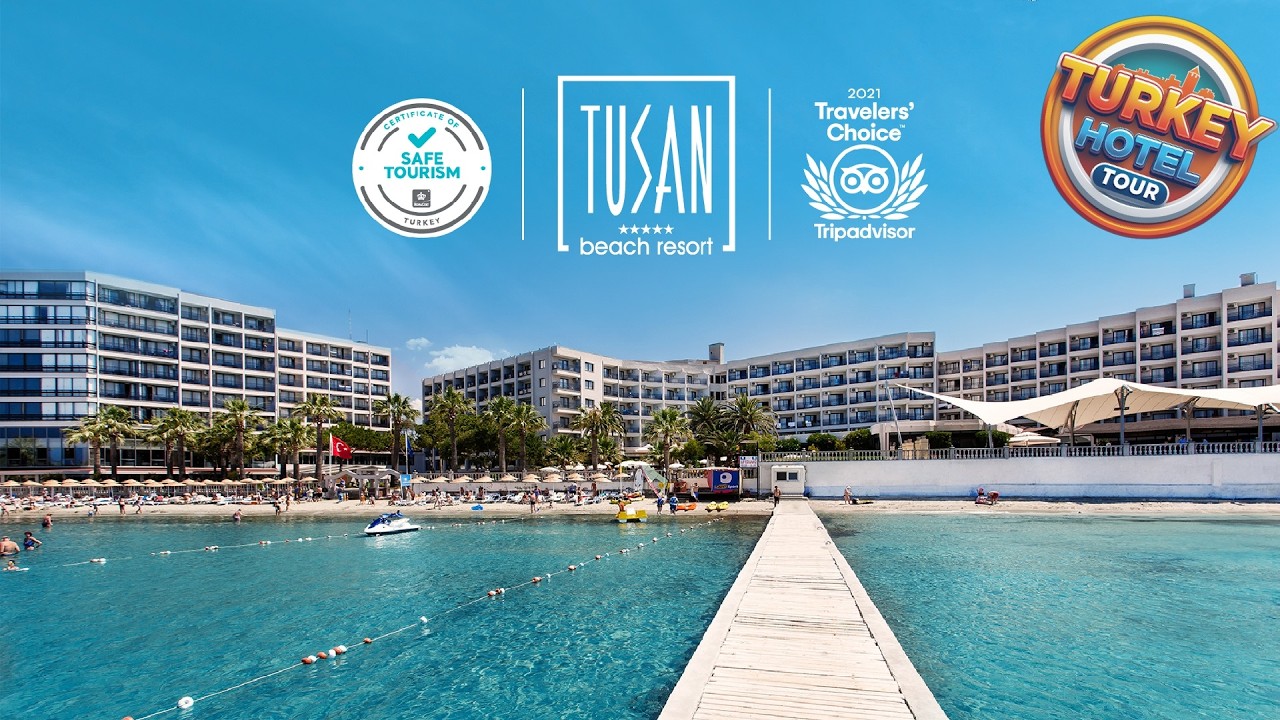 Tusan Beach Resort - All Inclusive | Kusadasi, Turkey | Hotel Review 🏩