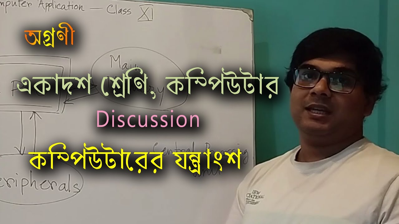 Computer Science | Computer Application | Class XI | WBCHSE | Computer Parts