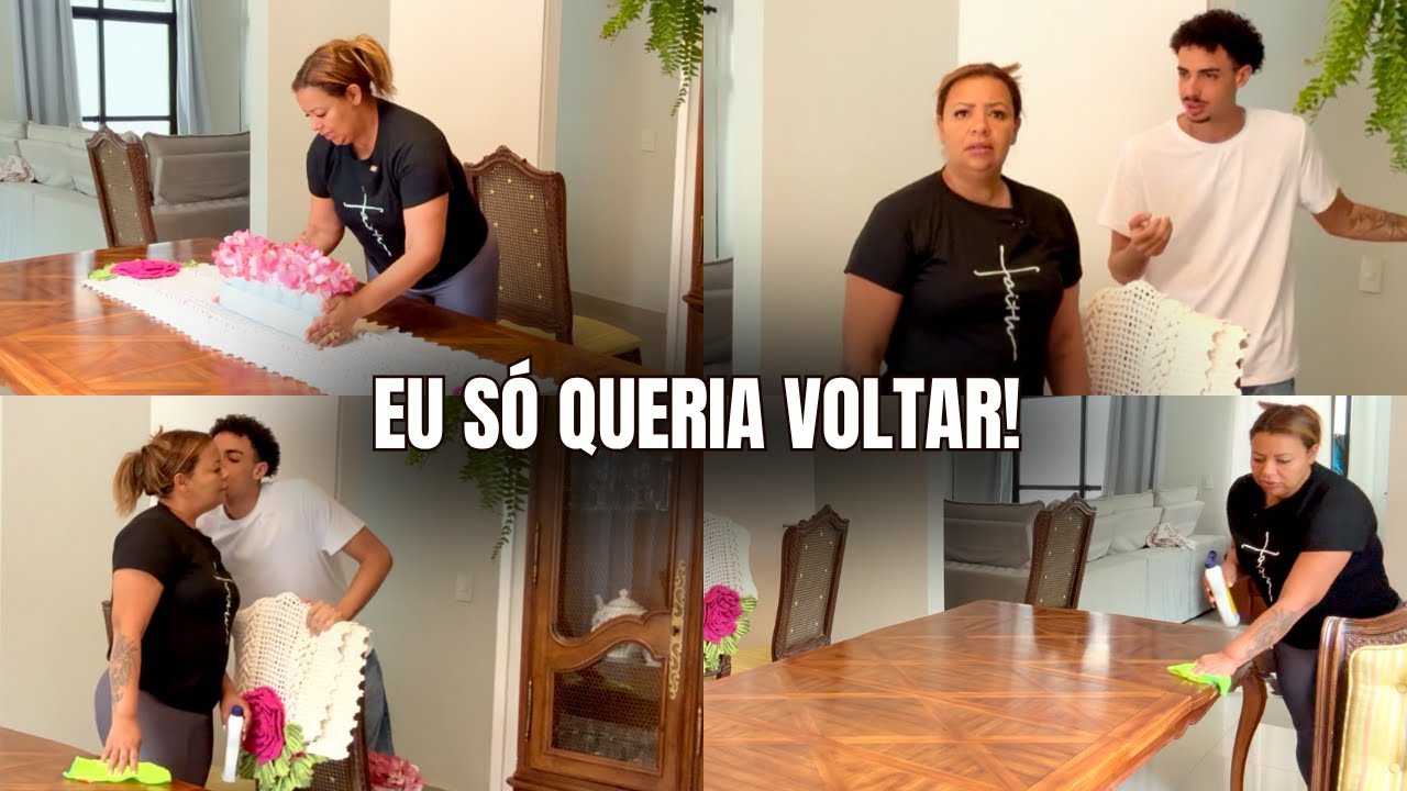 EU SÓ QUERIA VOLTAR PARA LÁ- QUANDO Á SAUDADE BATE