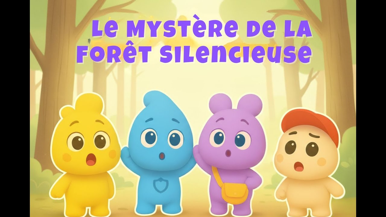 🌳 Le Mystère de la Forêt qui ne Chante Plus ! Histoire conte pour enfants  🌳 | Camachoo