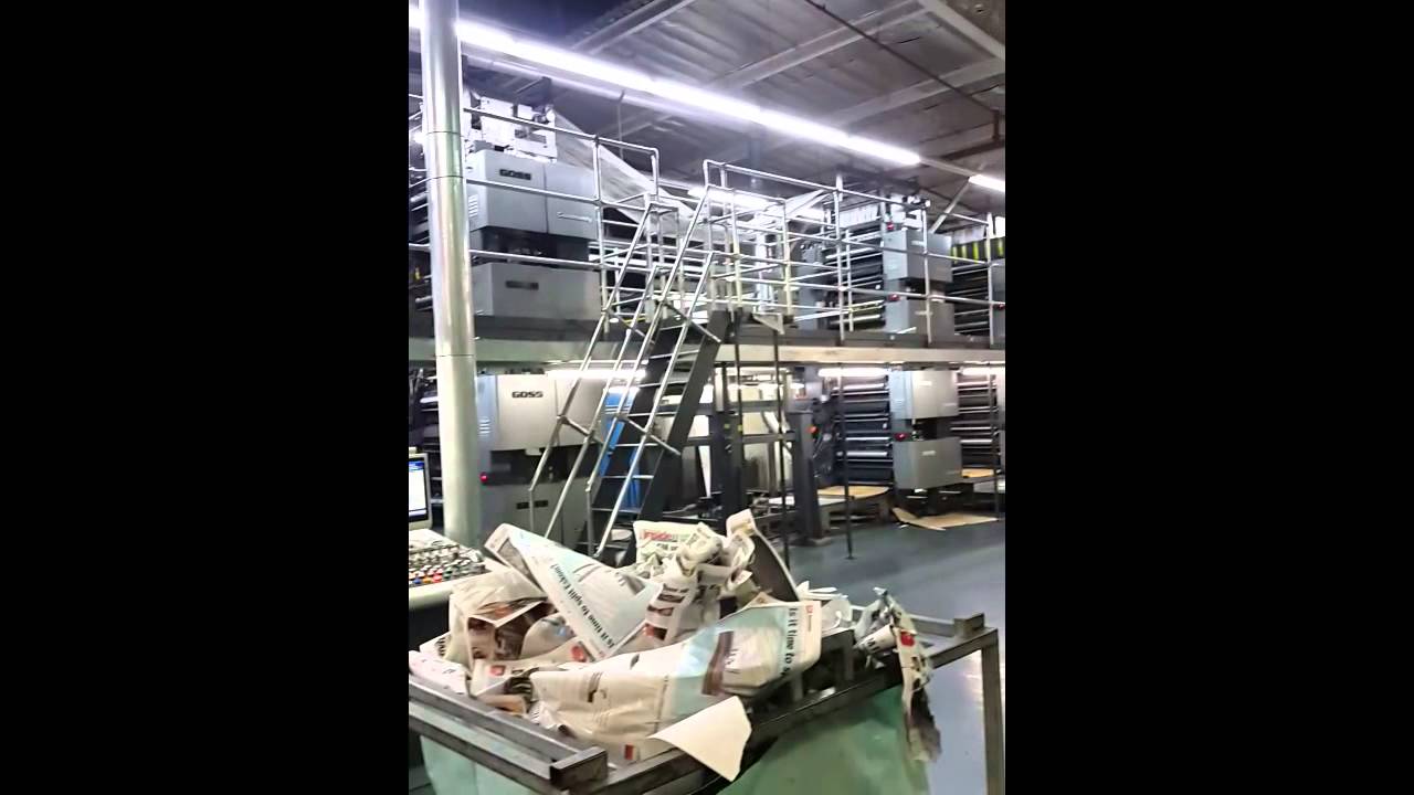 Highway Printers Goss Community running TNA at 35000 hour