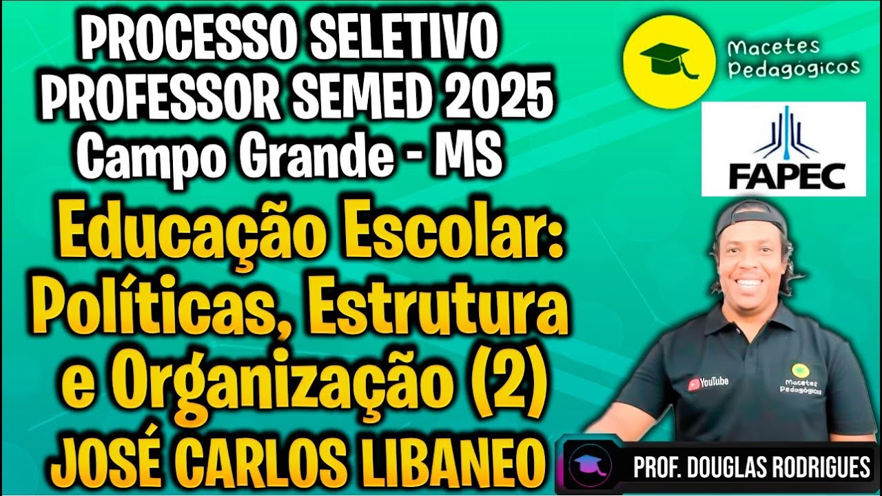 Educação Escolar: Políticas, Estrutura e Organização -JOSÉ CARLOS LIBANEO - 2012 - Libe 2 - Live 504