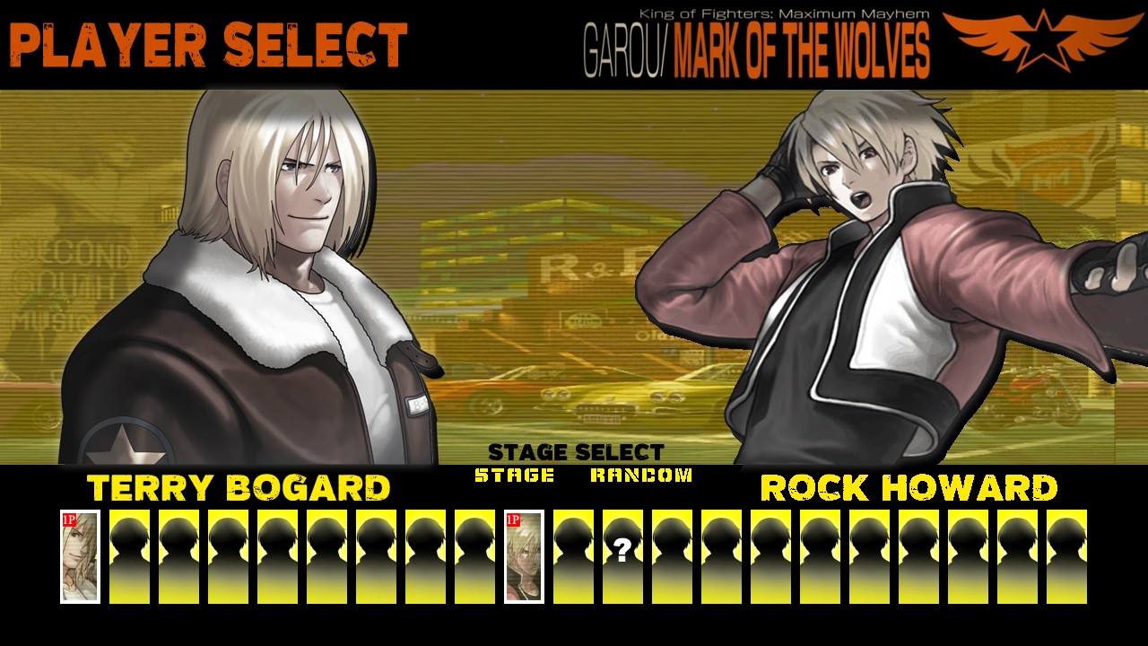 [ GAME MUGEN ] SCREENPACK GAROU GARK OF WOLVES