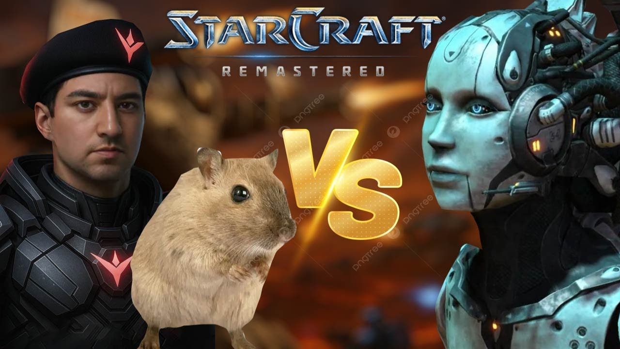 COMO JUGAR CONTRA LA IA O COMPUTADORA EN STARCRAFT 1 (Terran vs Protoss Solo con el MOUSE)