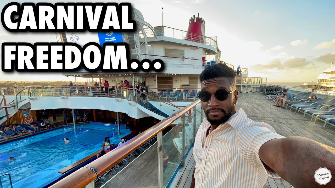 Мой первый день на борту круизного лайнера Carnival Freedom (круиз по случаю Суперкубка)