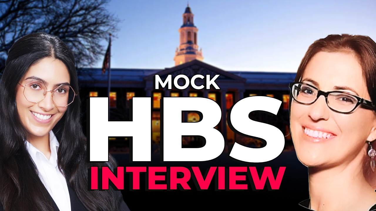 MBA Mock Interview with REAL HBS Applicant 🔥 Can You Answer These Tough Questions?