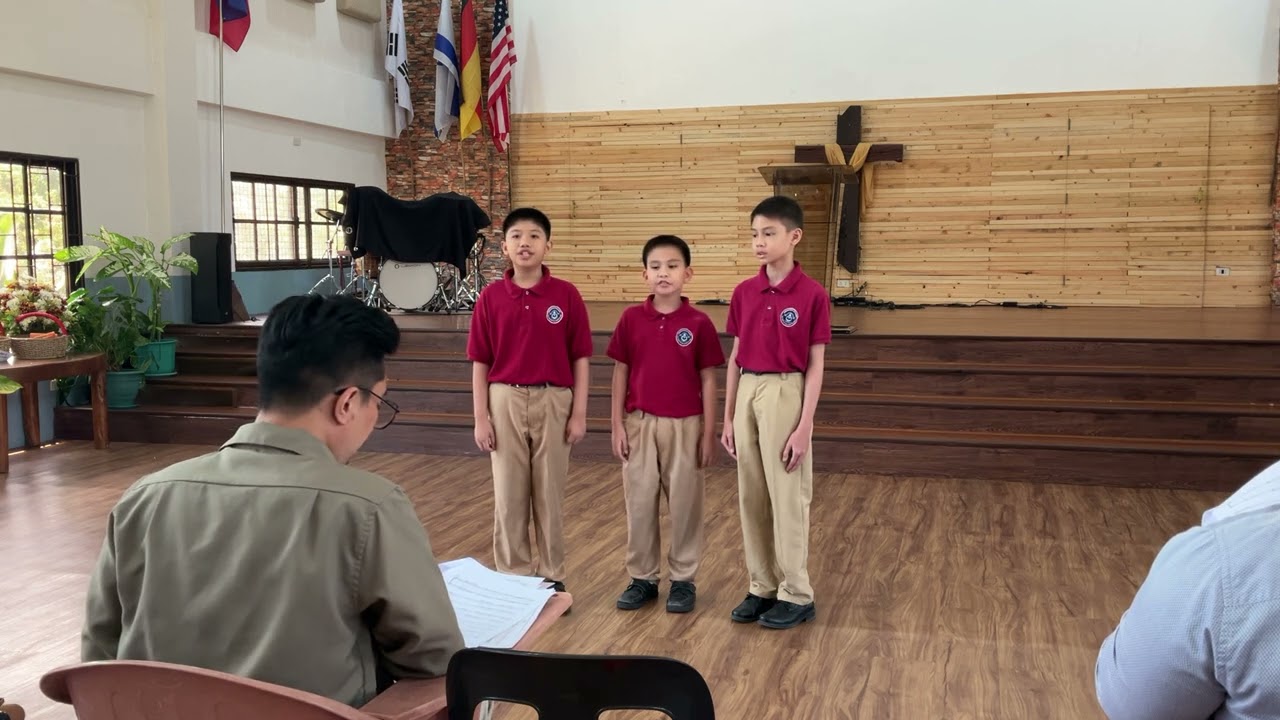 I'm a Soldier of the Cross | Trio Male | Junior Student Convention 2026