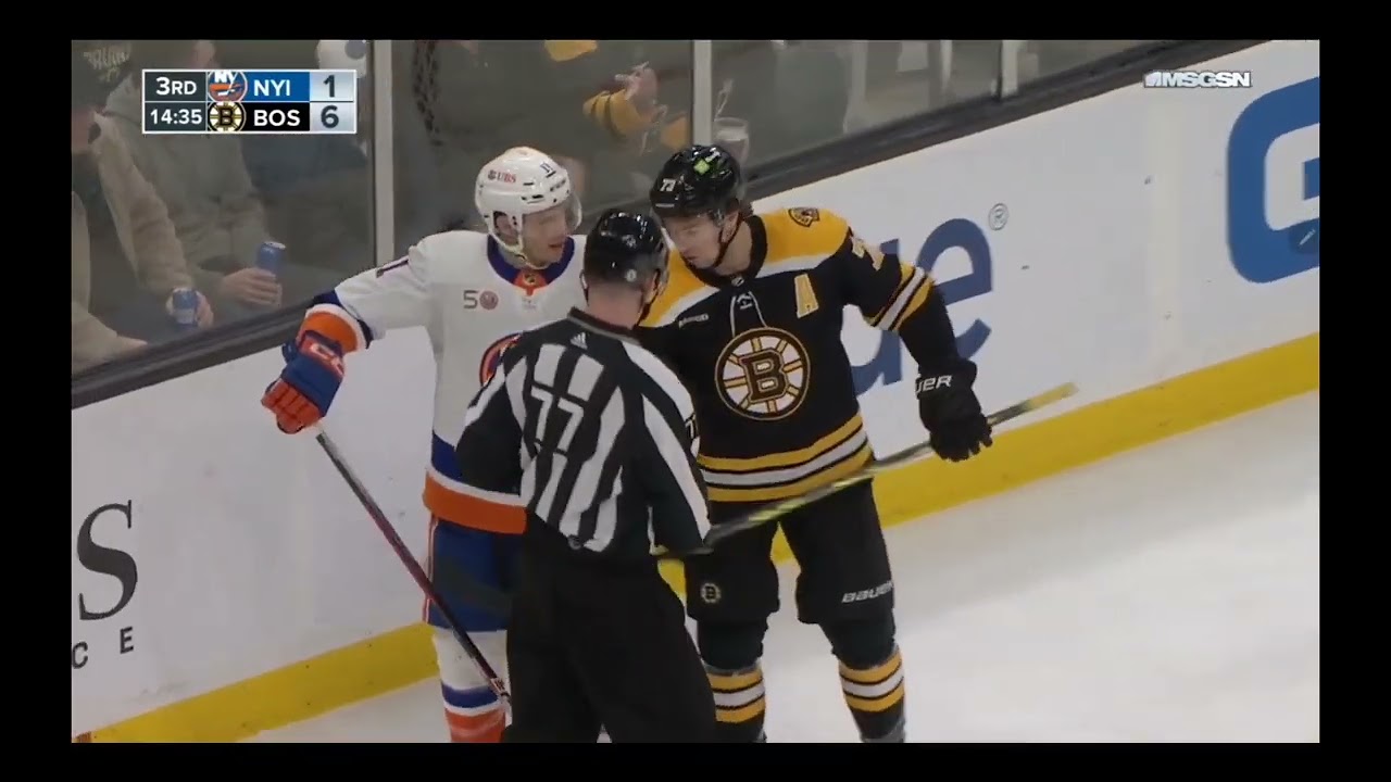Patrice Bergeron cheating on faceoffs