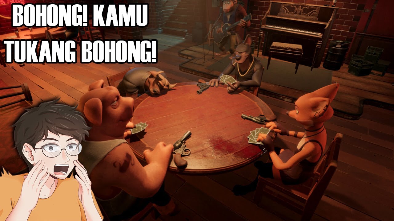 RUSSIAN ROULETTE BERTEMU POKER - Liar's Bar Indonesia