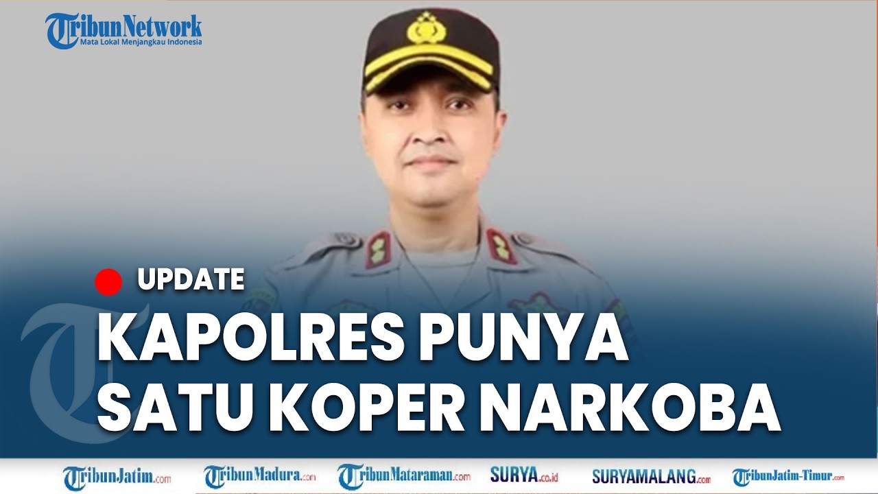 🔴KAPOLRES BIMA RESMI TERSANGKA, Simpan Satu Koper Narkoba Titip di Rumah Polwan