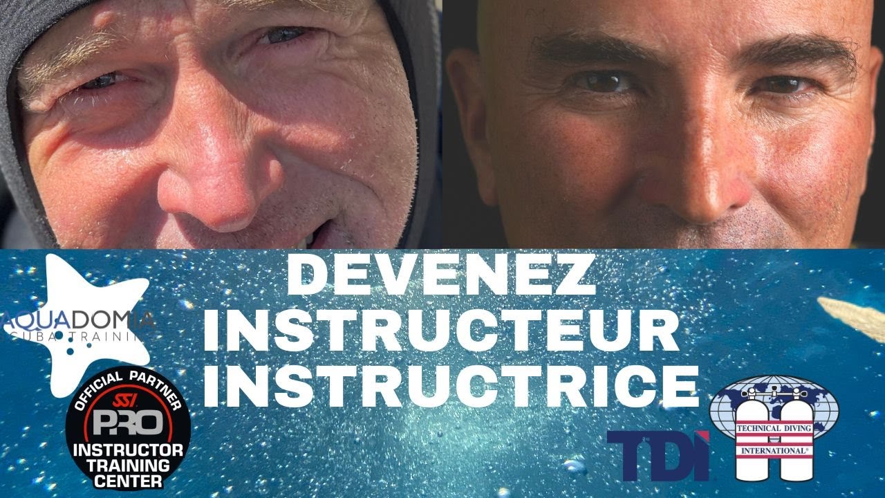 Devenir moniteur de plong&eacute;e, instructeur SSI, en 2022 ? #instructeurSSI