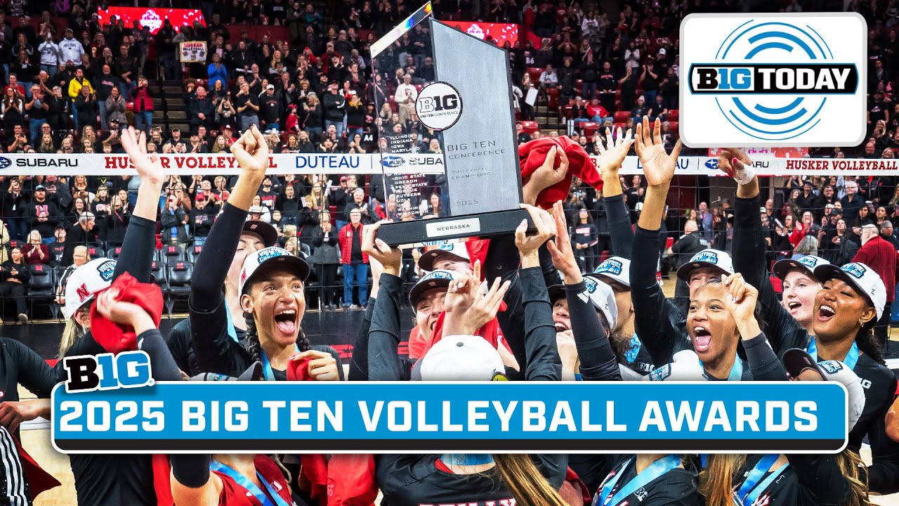 2025 Big Ten Volleyball Awards are Announced; Who Won Player of the Year? | B1G Today