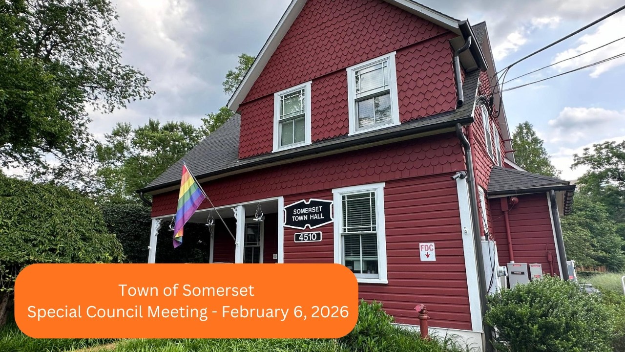 Special Town Council Meeting - February 6, 2026