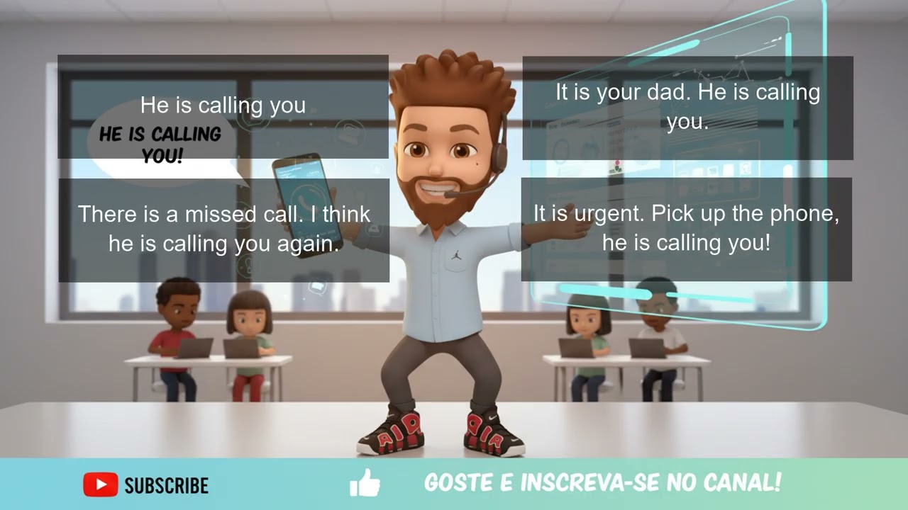 Você vai se surpreender! He is calling you