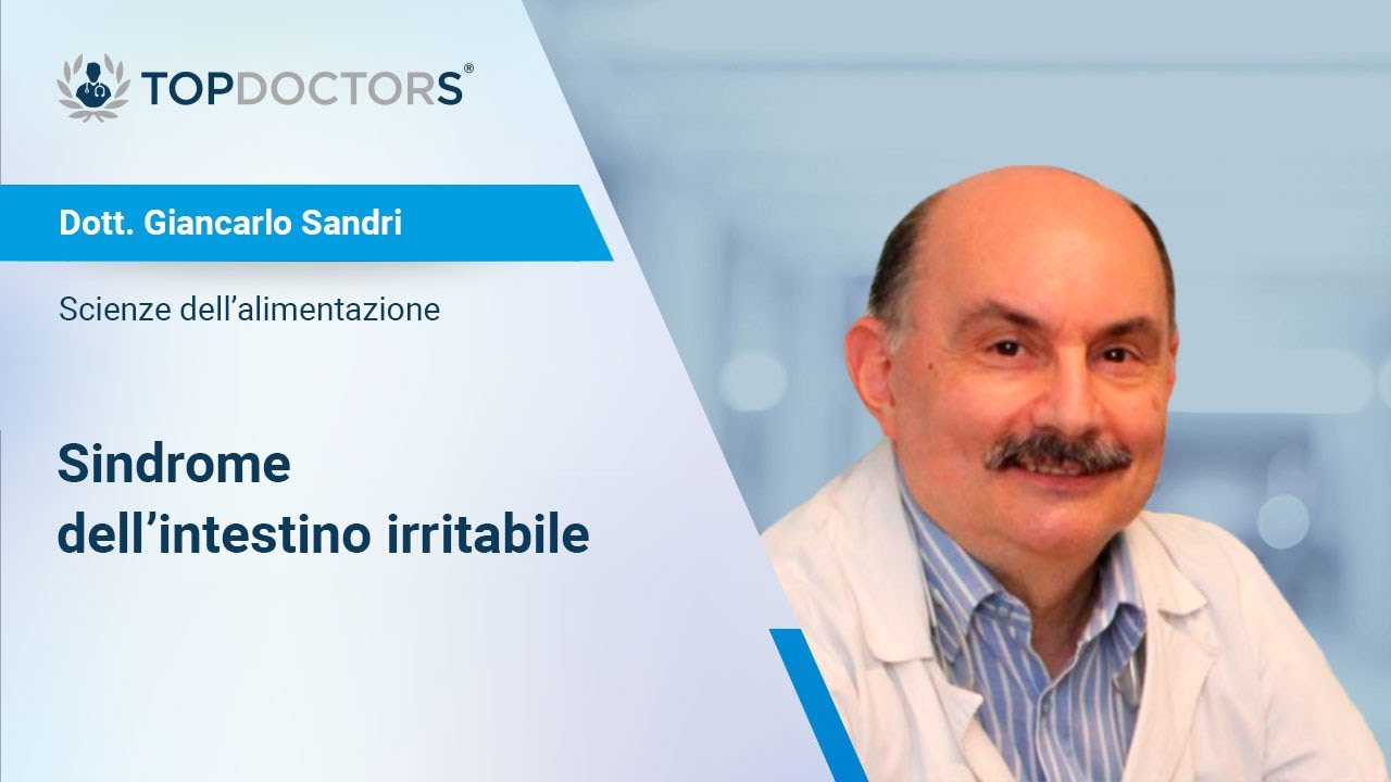 Intestino irritabile - Intervista al Dott. Giancarlo Sandri