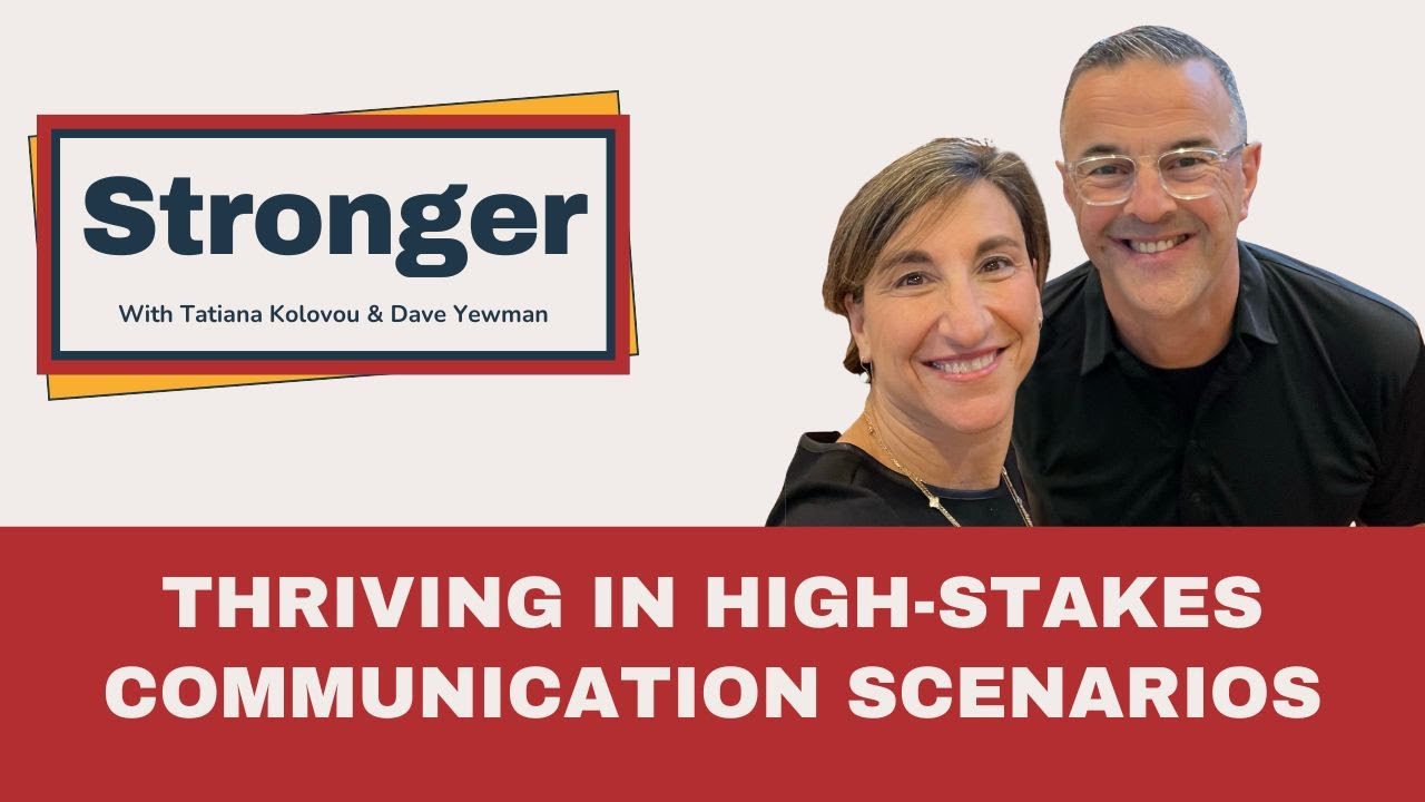 Thriving In High-stakes Communication Scenarios