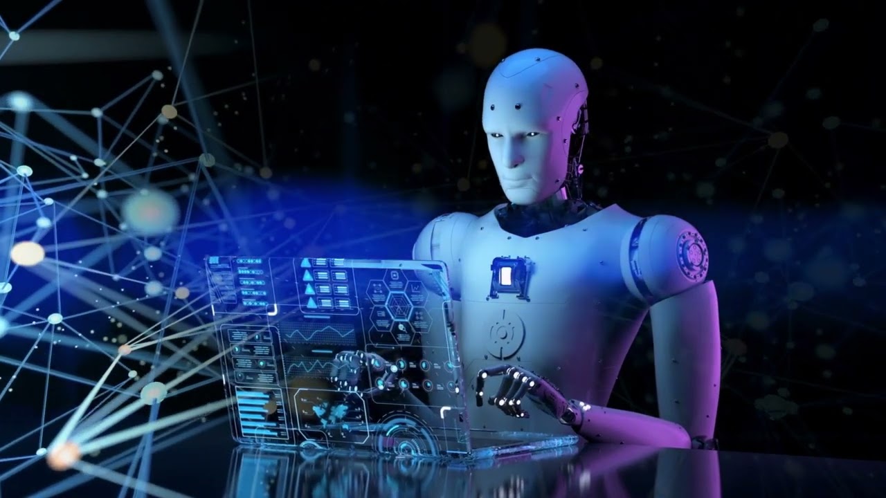 AI learning Robot#copyright free video #Stock video #stockfootage #istock video