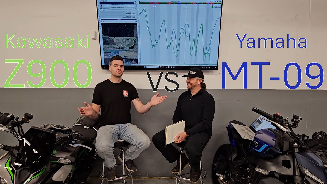 The latest Kawasaki Z900 vs the latest Yamaha MT-09! Which is better??