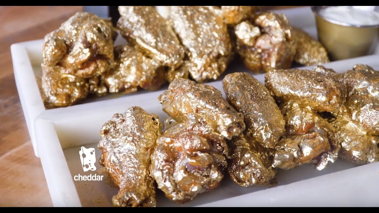 The $1,000 24 Carat Gold Wings - Money Menu
