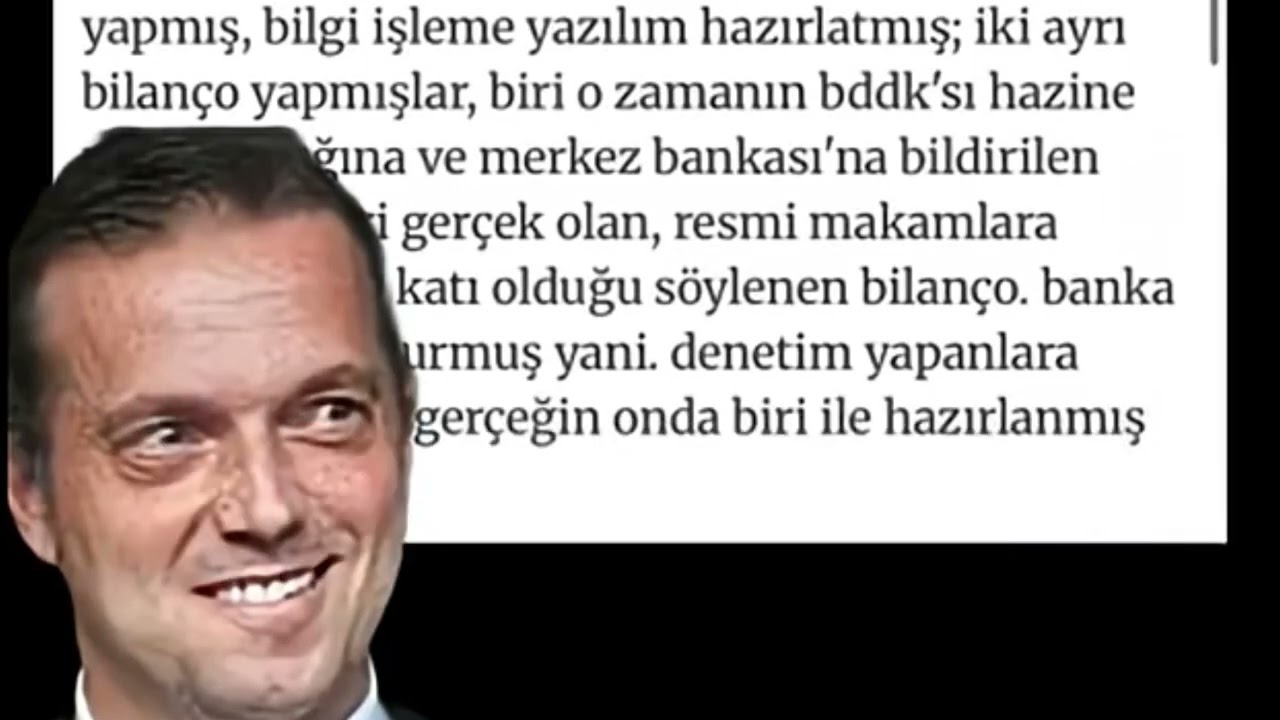 CEM UZAN Uzan Ailesi - İmar Bankası Dosyası T&uuml;rkiye&rsquo;nin En B&uuml;y&uuml;k Finans