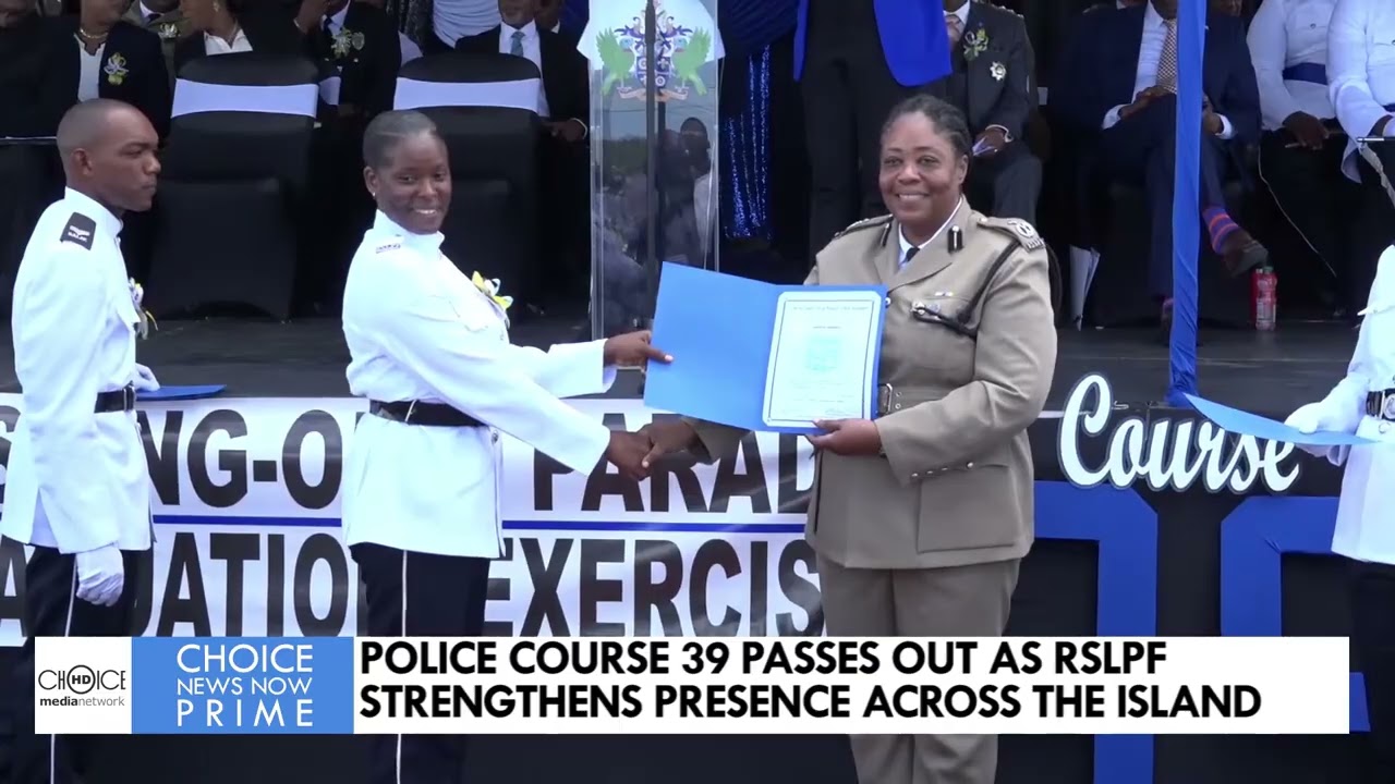 POLICE COURSE 39 PASSES OUT AS RSLPF STRENGTHENS PRESENCE ACROSS THE ISLAND