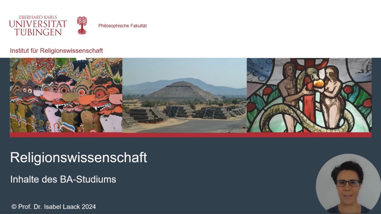 Überblick über den Bachelor-Studiengang Religionswissenschaft in Tübingen
