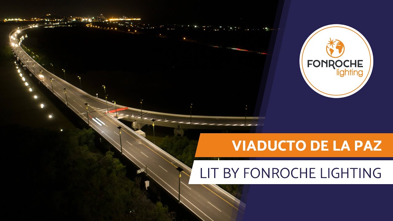 Fonroche Lighting - Viaducto de la Paz in Colombia