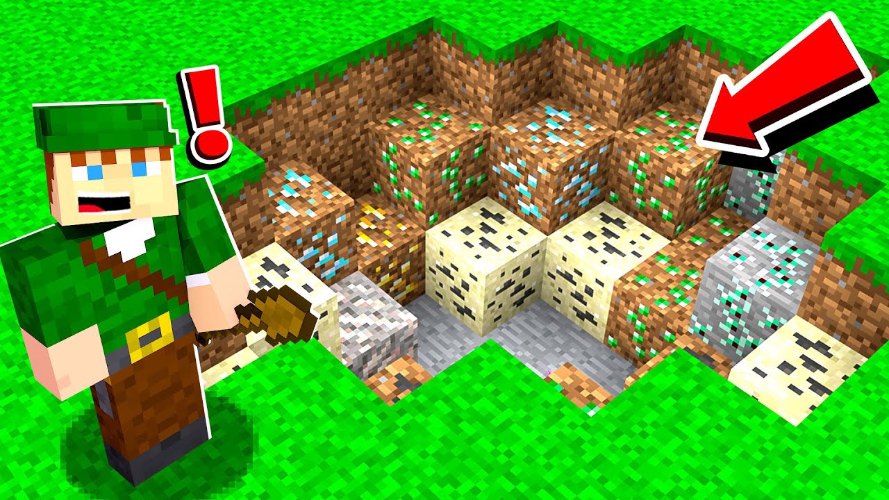 ENCONTRAMOS OS NOVOS MINÉRIOS NA TERRA DO MINECRAFT!!