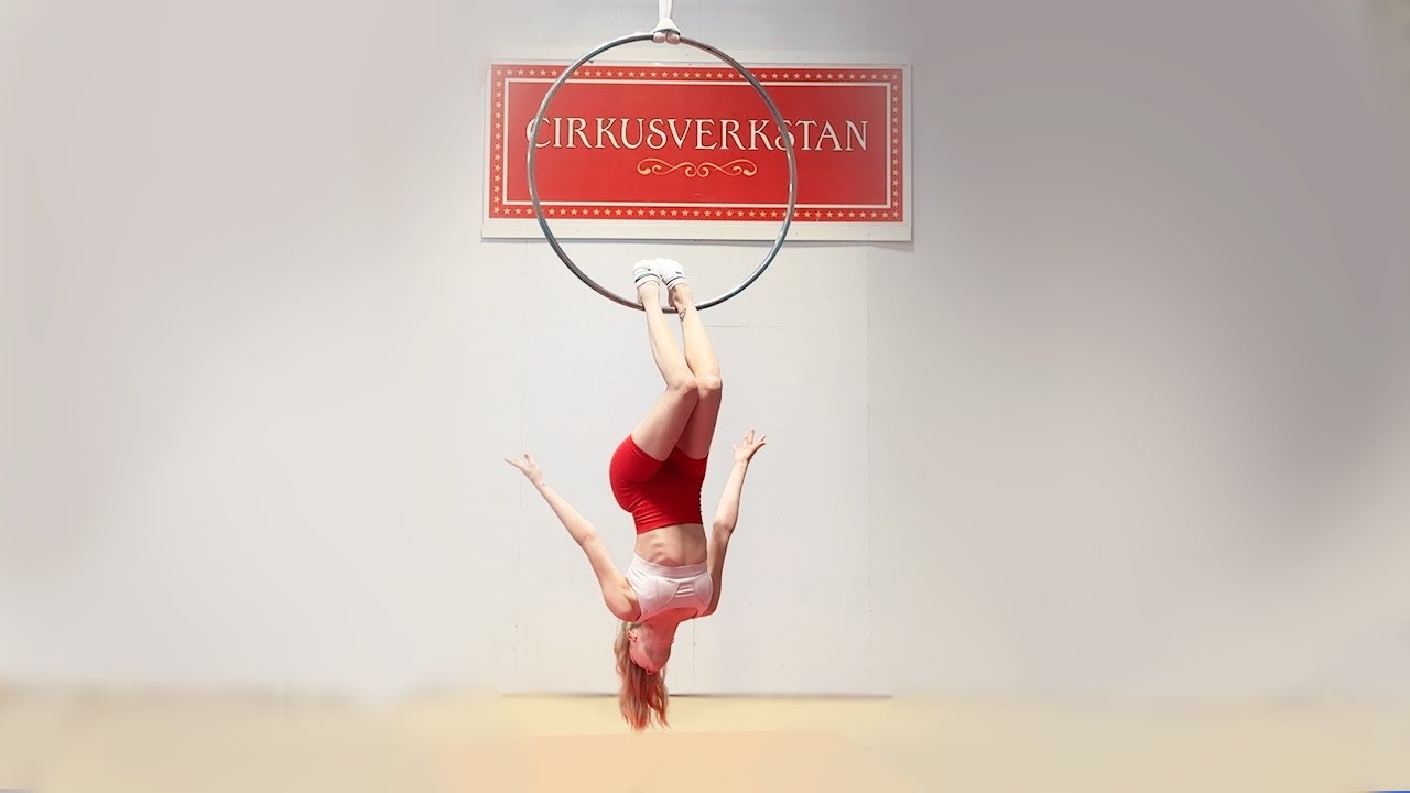 How to HEEL HANG  - Aerial Hoop Tutorial