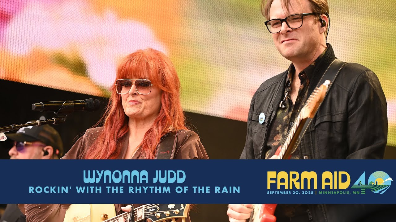 Wynonna Judd – Rockin' With the Rhythm of the Rain (концерт на Farm Aid 40)