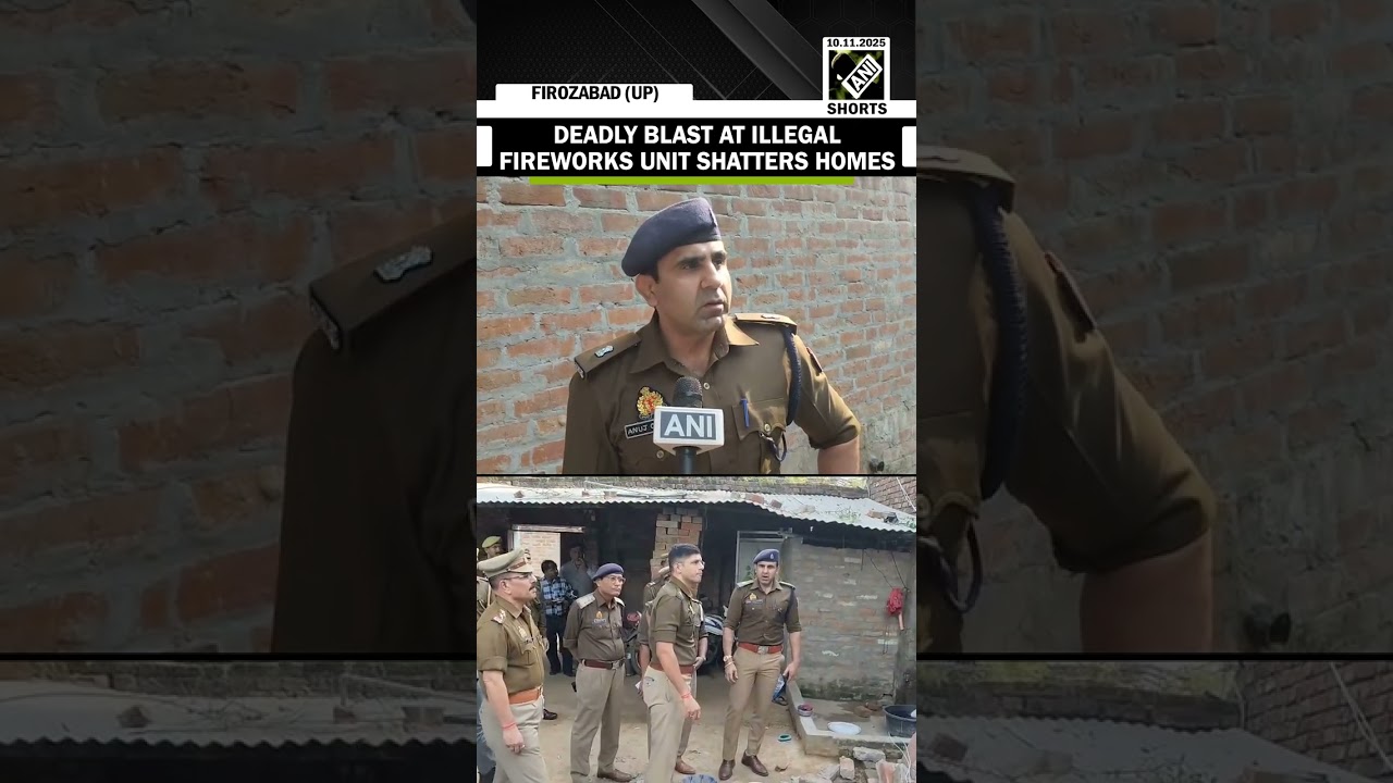 Firozabad: deadly blast at Illegal fireworks unit Shatters homes and lives, Probe underway