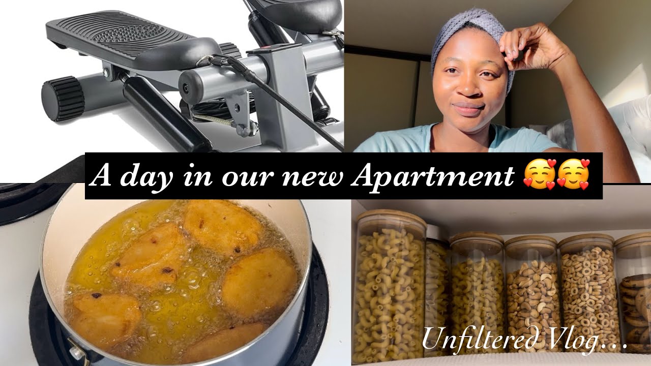 Weekend Vlog || New GYM Equipment || Organizing my Kitchen Cabinet in our New Apartment & Lots more.