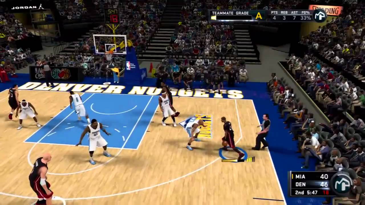 NBA 2K11 My Player - Carmelo Goes Off